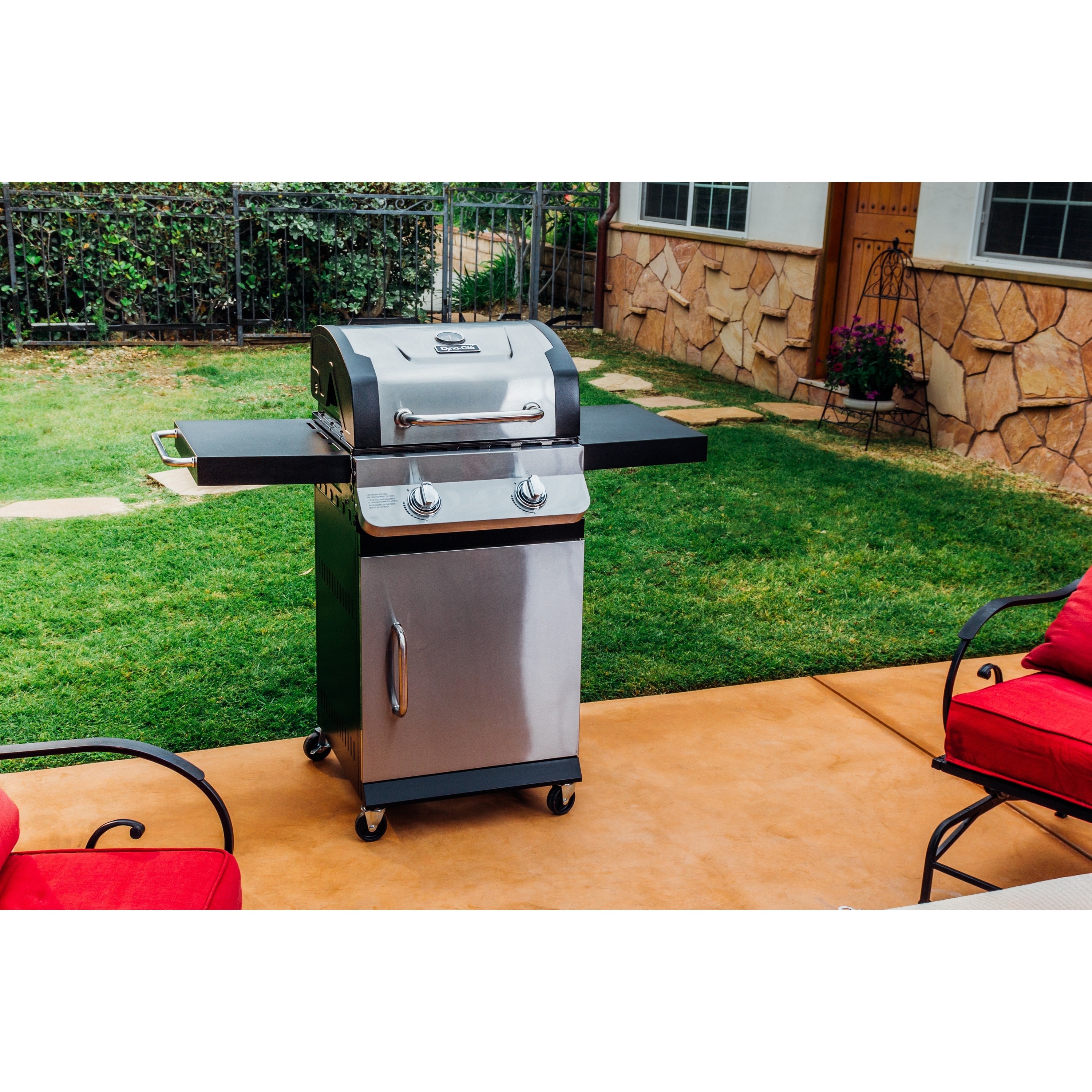 Dyna Glo Gas Bbq Burner With Side Burner Dyna-Glo Premier Burner