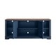preview thumbnail 31 of 50, 70-inch Extra-Wide Rustic TV Stand for 80" TVs - Natural Wood Finish