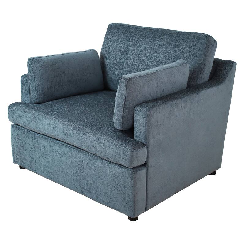 37" Accent Chair with Pillows