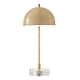 preview thumbnail 8 of 7, Uttermost Romani Brass Desk Lamp - 14.75"W x 10"D x 22"H