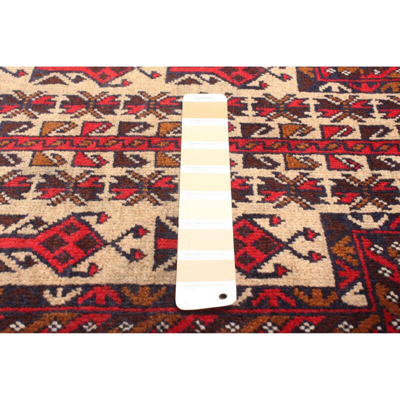 ECARPETGALLERY Hand-knotted Teimani Tan Wool Rug - 2'11 x 4'9