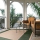 preview thumbnail 78 of 133, SAFAVIEH Courtyard Sherrie Border Indoor/ Outdoor Waterproof Patio Backyard Rug