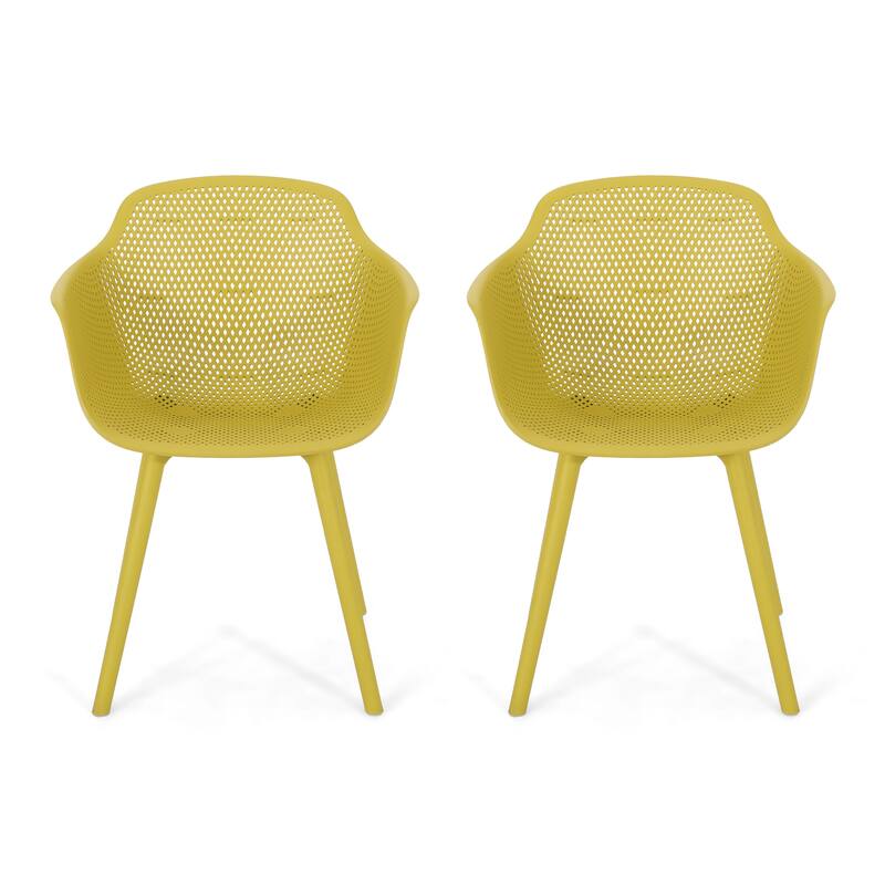2 Piece Modern Outdoor Patio Lounge Chair Set for Garden, Backyard, Porch, Deck