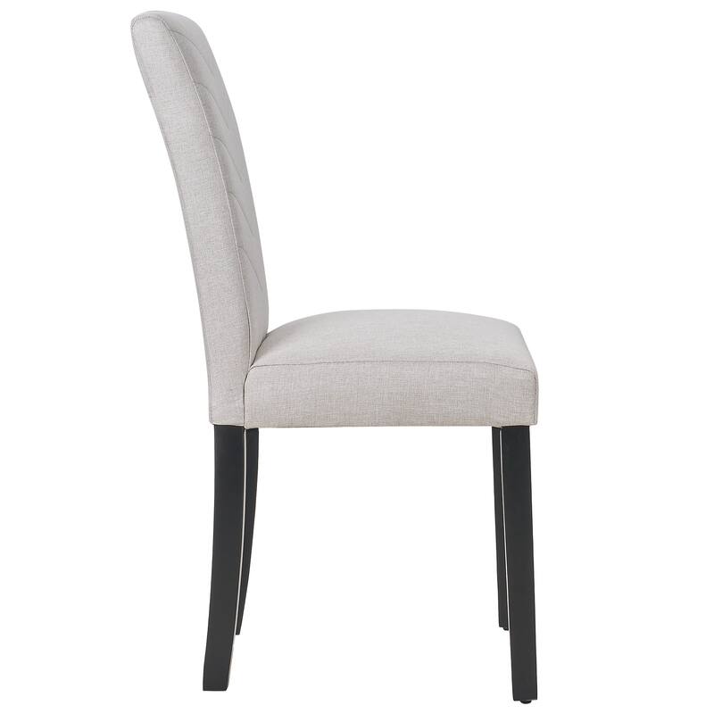 VECELO Upholstered Dining Chairs Set of 4 Parson Classic Upholstered Dining Chair,Modern 37" Parson Chairs