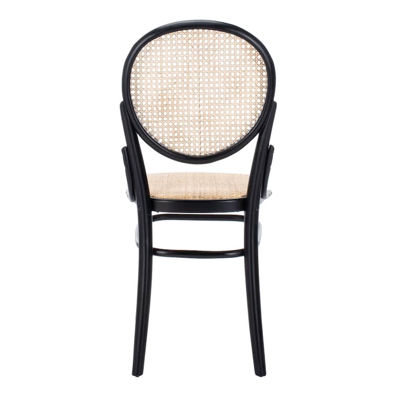 SAFAVIEH Willia Modern Natural Cane Dining Chair (Set of 2) - 21.1" x 15.7" x 31.9" - 21"Wx16"Dx32"H