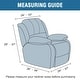 preview thumbnail 6 of 19, Enova Home Real Velvet Spandex Recliner Chair Slipcover with Elastic Bottom Side Pocket