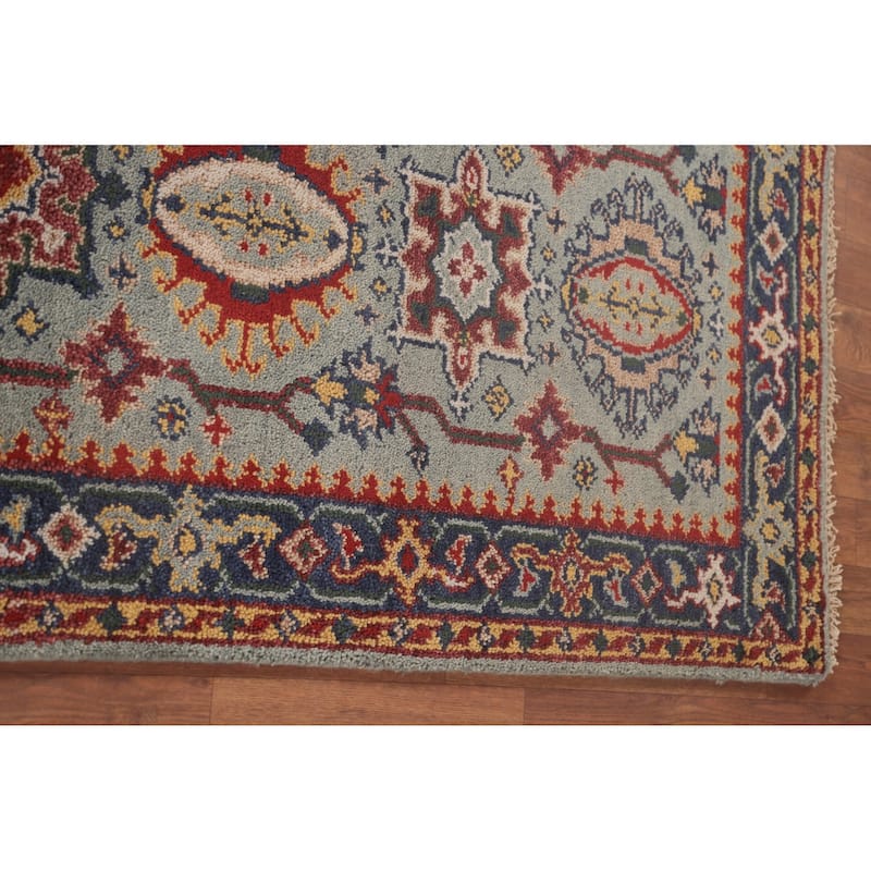 Kazak Oriental Runner Rug Handmade Wool Carpet - 2'8"x 8'1"