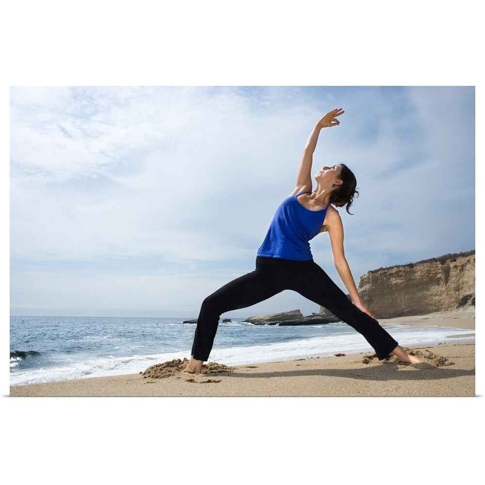 yoga pants beach