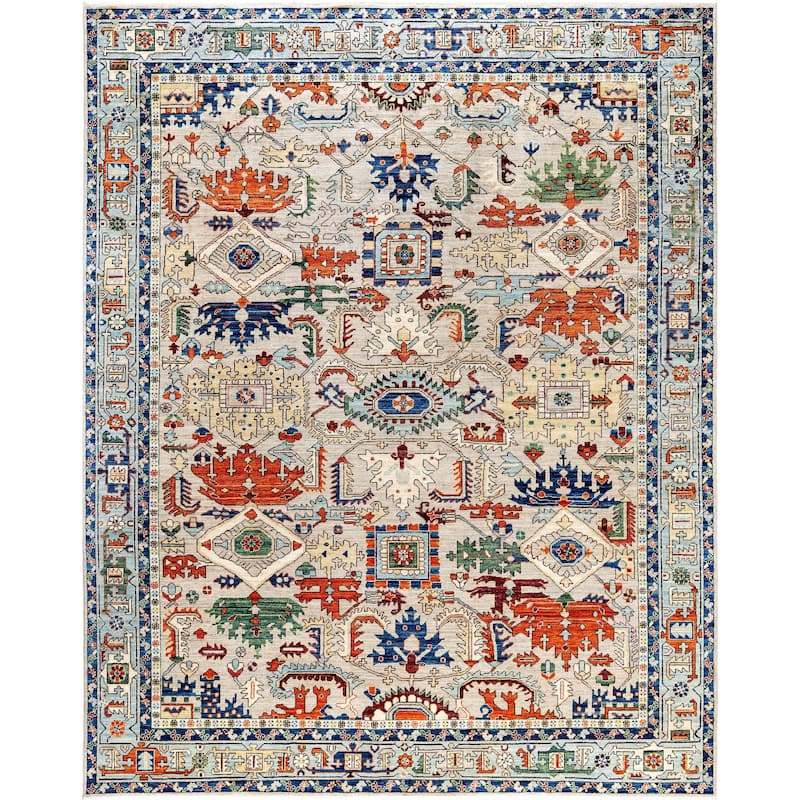 Serapi One-of-a-Kind Hand-Knotted Area Rug - Beige - 7' 11" x 9' 9"