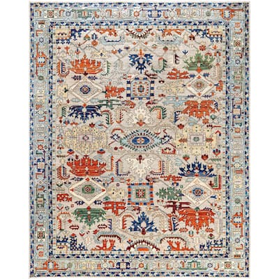 Serapi One-of-a-Kind Hand-Knotted Area Rug - Beige - 7' 11" x 9' 9"