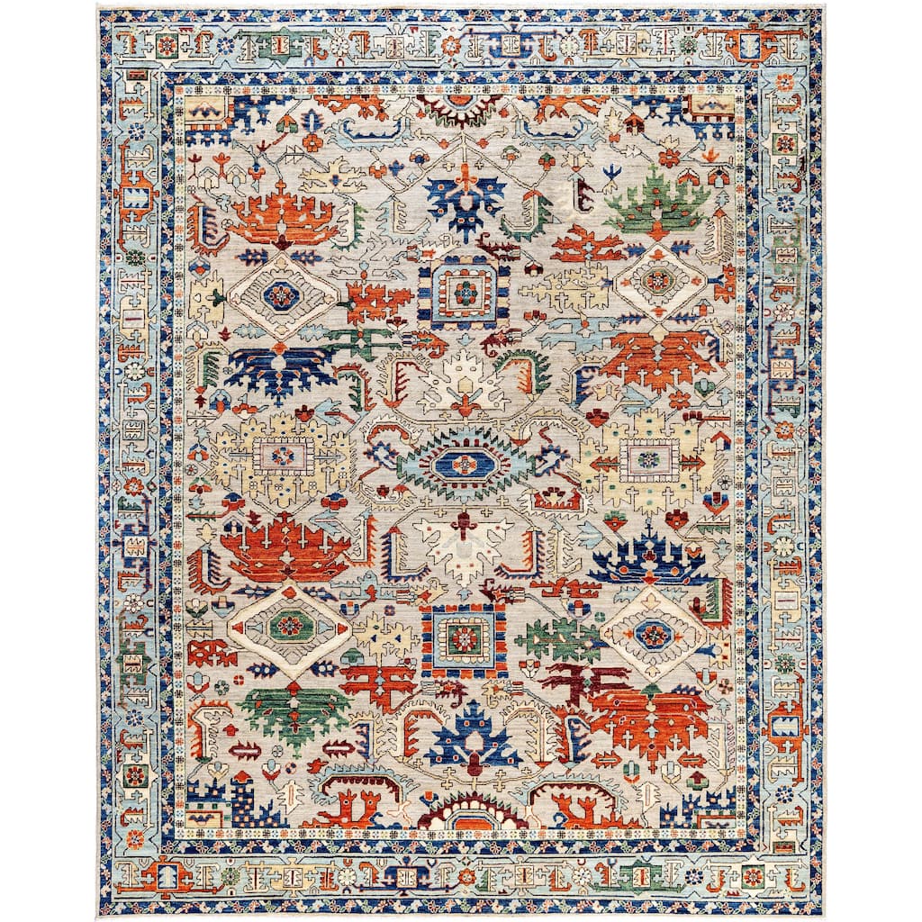 Serapi One-of-a-Kind Hand-Knotted Area Rug - Beige - 7' 11" x 9' 9"