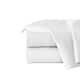 Pointehaven 410 Thread Count Cotton Oversized Bed Sheet Set - King - White