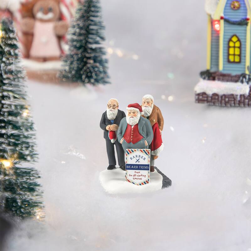 Department 56 Christmas In The City A Shave In Time For Christmas Figure - 6013407