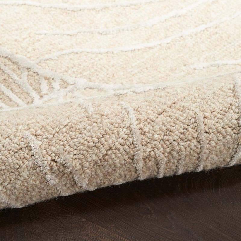 Nourison Avra Indoor only Floral Handmade Wool Area Rug