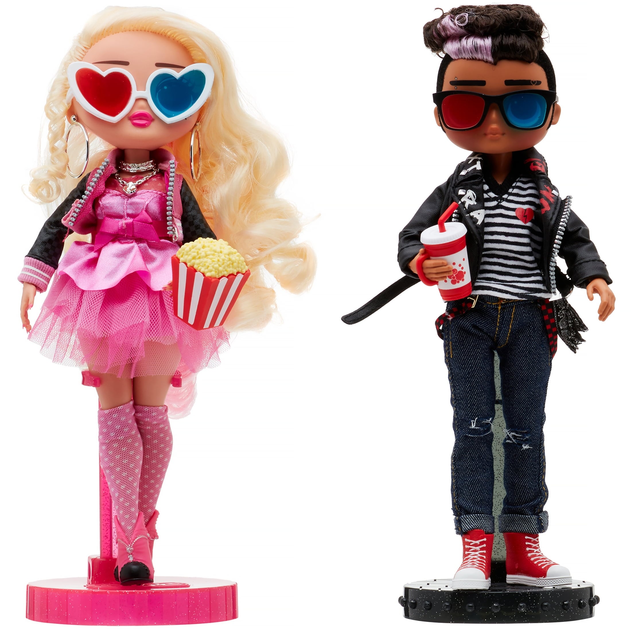 L.O.L Surprise! OMG Movie Magic Fashion Tough Dude and Pink