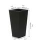 Tall Modern Tapered Square MgO Planter