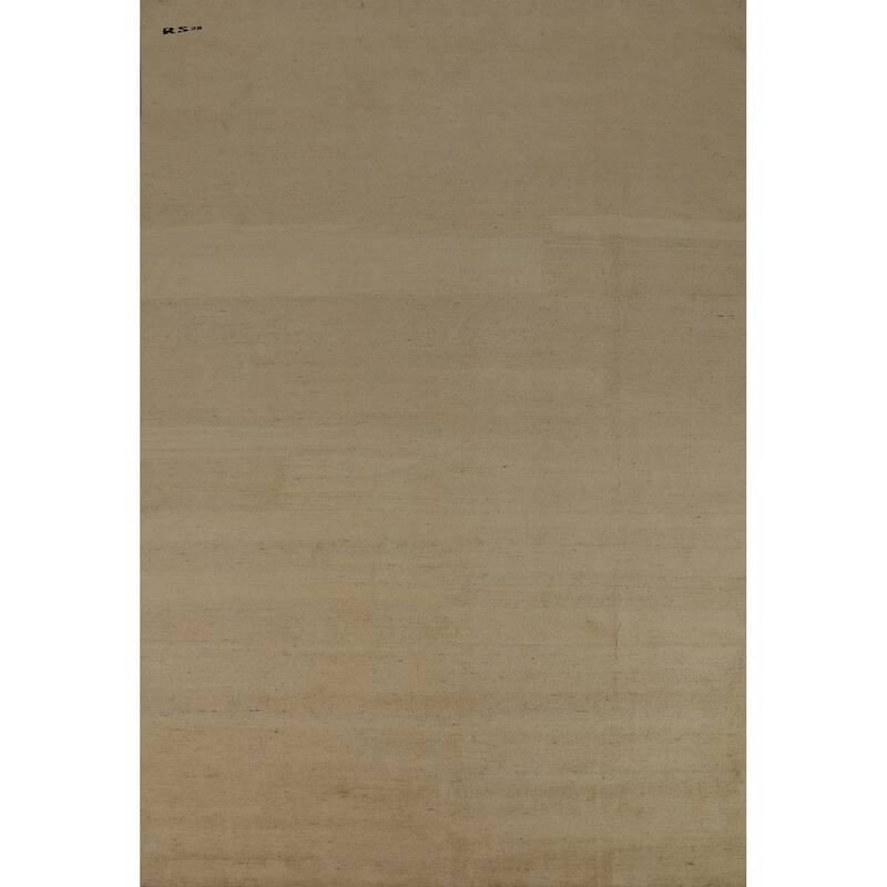 Modern Gabbeh Oriental Area Rug Handmade Wool Carpet - 6'5" x 9'7"