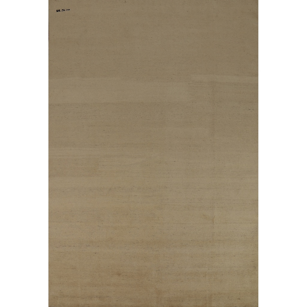 Modern Gabbeh Oriental Area Rug Handmade Wool Carpet - 6'5" x 9'7"