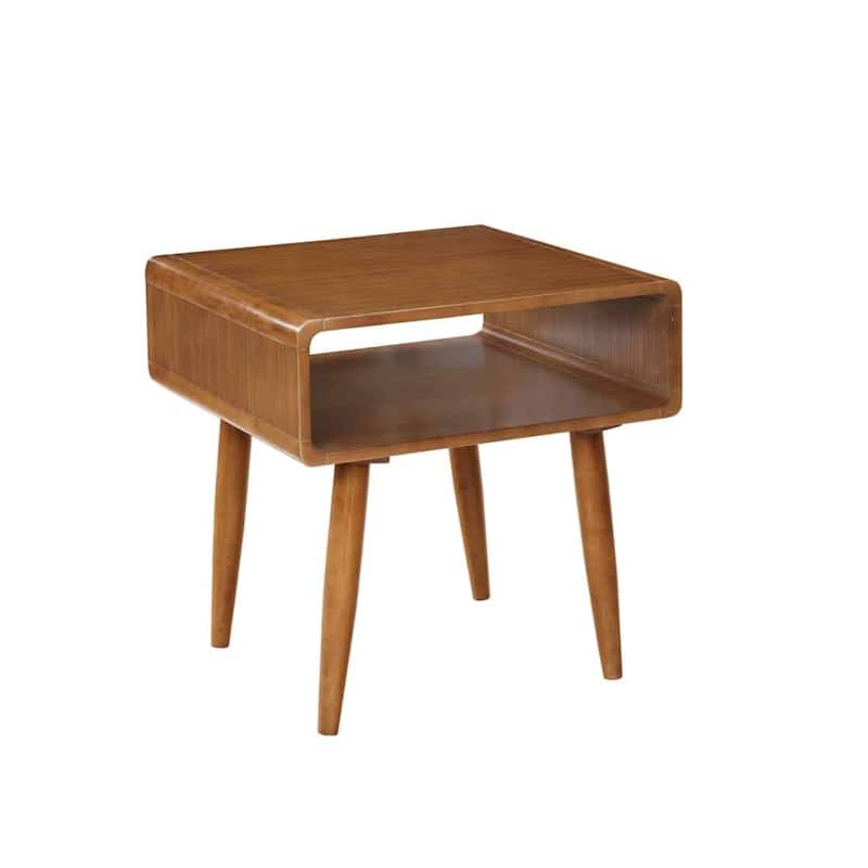 Alborg End Table - Rich Walnut Finish