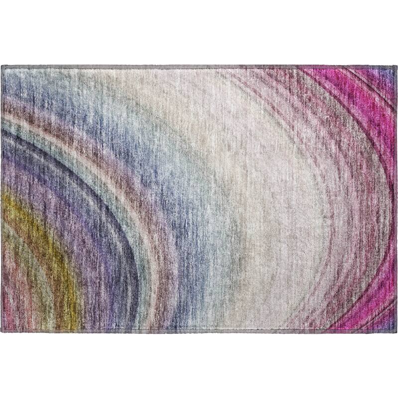 Premium Washable Super Soft Contemporary Arches Mayfield Rug