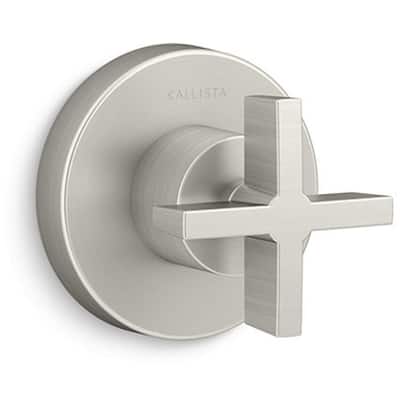 Kallista One Cross Handle Volume Control Valve Trim - Less Rough In