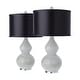 preview thumbnail 5 of 8, Abbyson Sea Urchin 26 Inch Table Lamp (Set of 2)