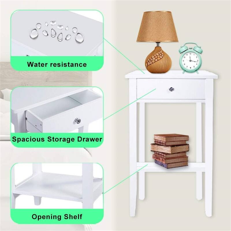 Side table Nightstand coffee table, nightstand sofa side table