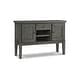 preview thumbnail 10 of 17, Hallanden Antique Gray Dining Room Server - 56"W x 18"D x 39"H