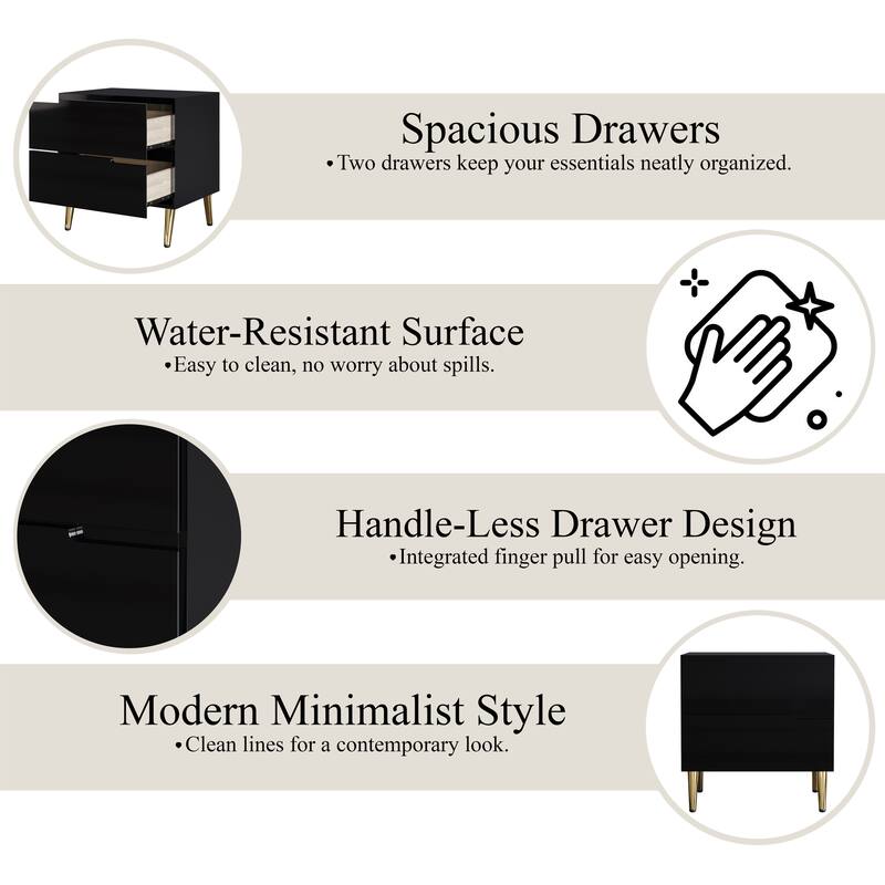 CraftPorch Luxury Nightstand