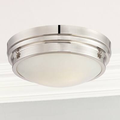 Jackson House Two Light Flush Mount Lucerne Transitional - Exact Size