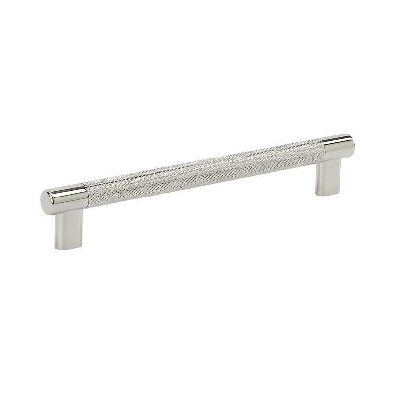 Amerock Bronx Cabinet Pull Handle - 8 in (203 mm) Center-to-Center - Polished Nickel