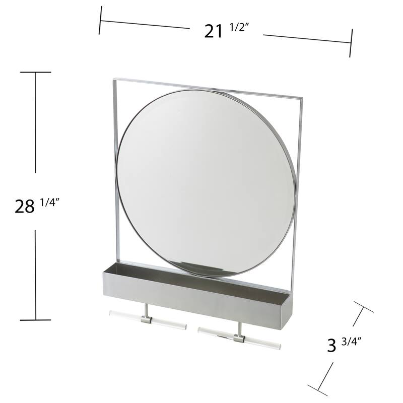Anthrop Decorative Mirror for Wall Decor Living Room,Mirrors for Bathroom Entryway