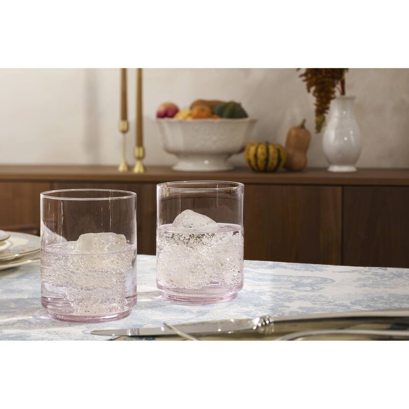 Lenox Tuscany Stackable Glasses, Set of 4, Blush