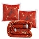 preview thumbnail 122 of 158, Indigo Hill by HiEnd Accents Campfire Sherpa Fleece Throw, 1PC or 3PC 3-Piece - Bucking Bronco