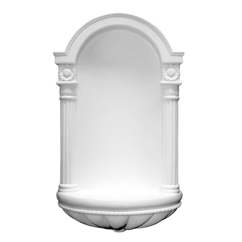 White Urethane Niche Wall Mount Renovators Supply