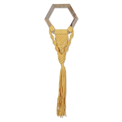 Novica Handmade Successful Harmony Cotton Wall Hanging