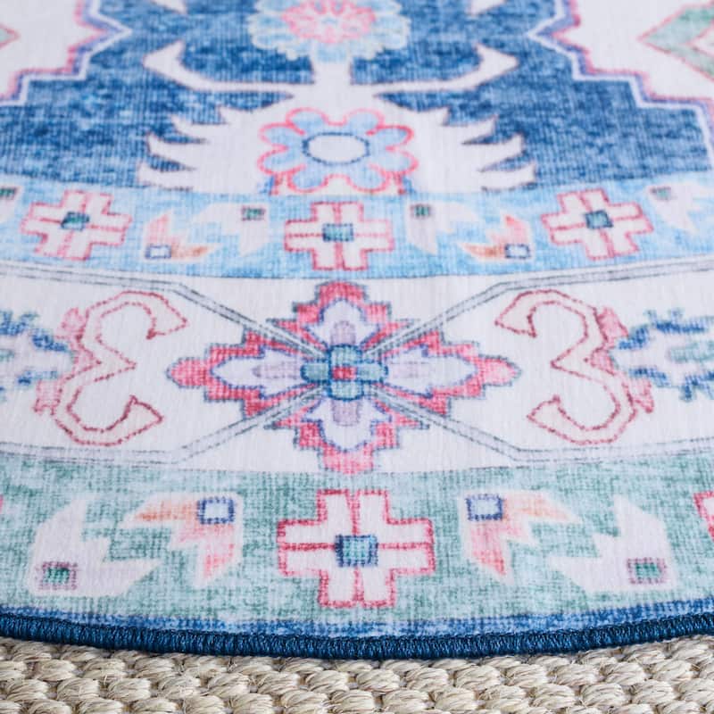 Martha Stewart Narumi Machine Washable & Slip Resistant Rug