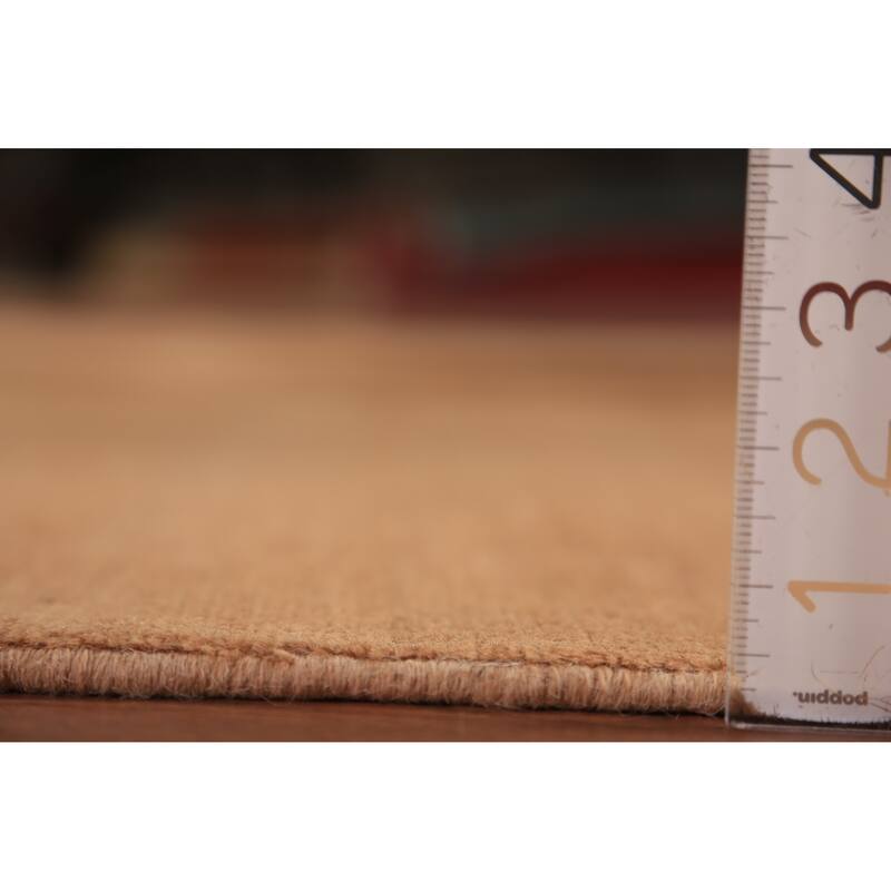 Gabbeh Modern Area Rug Handmade Oriental Orange Wool Carpet - 5'7" x 7'10"