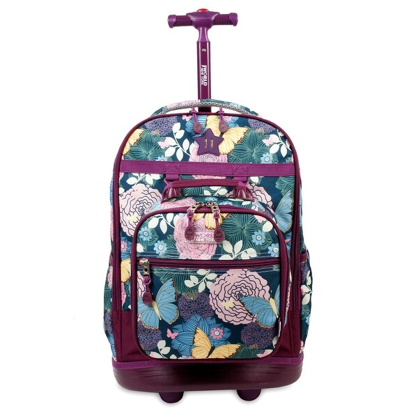 Top Product Reviews For J World New York Duo 18 Inch Kids Rolling Backpack With Free Lunch Bag Overstock