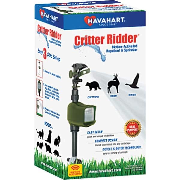 Havahart Critter Ridder Motion Activated 35 Ft. Spray Range Electronic ...