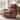 HULALA HOME Felisa Traditional Genuine Leather Glider Chair