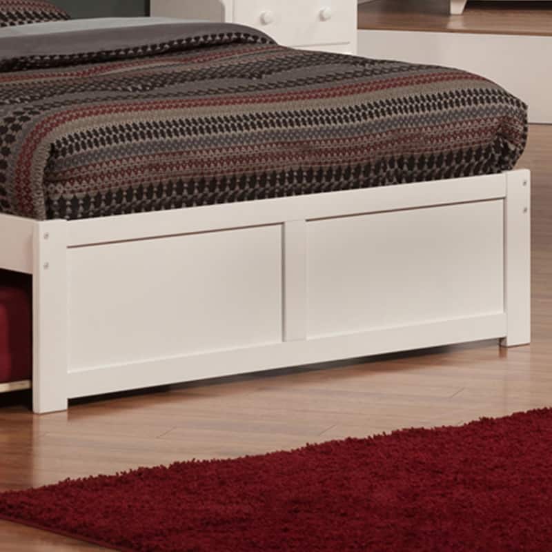 Concord Bed with Footboard and Twin Extra Long Trundle