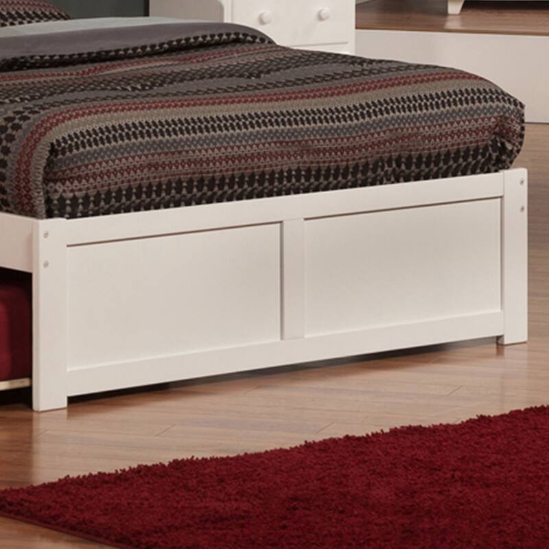 Concord Platform Bed with Footboard and Storage Drawers
