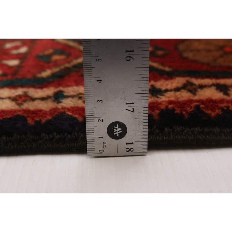 ECARPETGALLERY Hand-knotted Konya Anatolian Red Wool Rug - 3'8 x 10'2