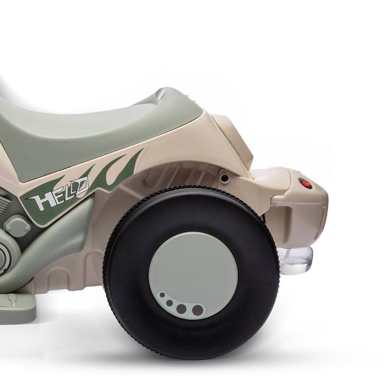 Bubble Kids Electric Motorcycle with Music and ASTM Safety Be Used for Outdoor Play and Toddler Gifts