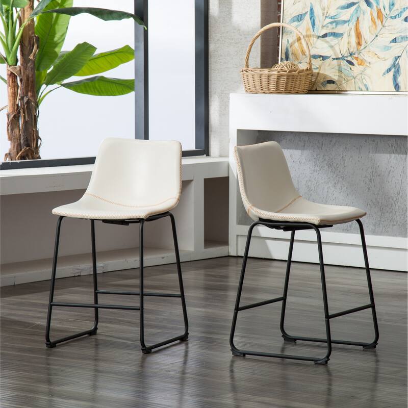 Counter Height Stools, Set Of 2