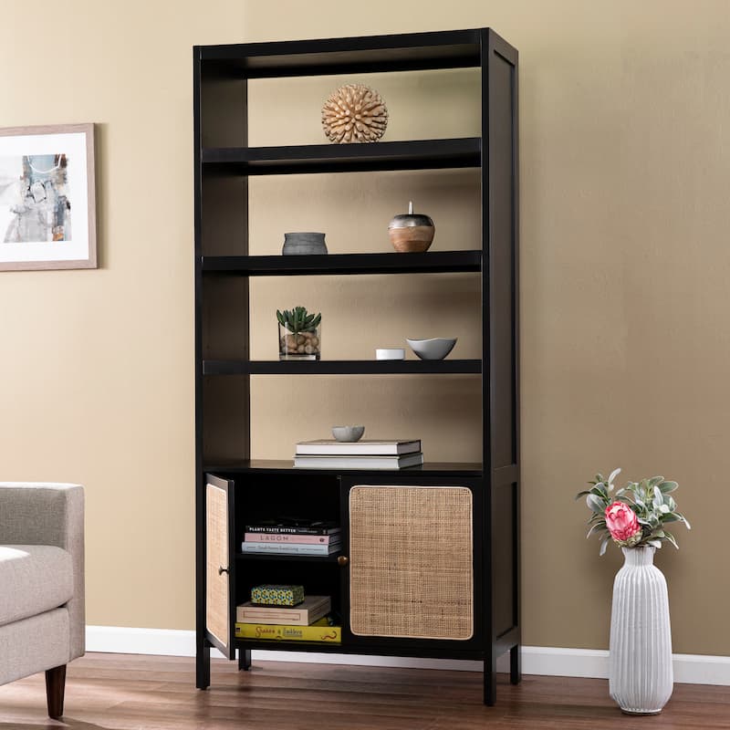 SEI Furniture Carondale Bookcase/Storage Shelf