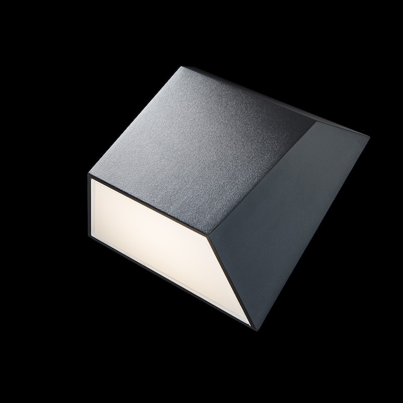 WAC Lighting WS-W27106-40 Atlantis 6" Tall LED Outdoor Wall Sconce Set