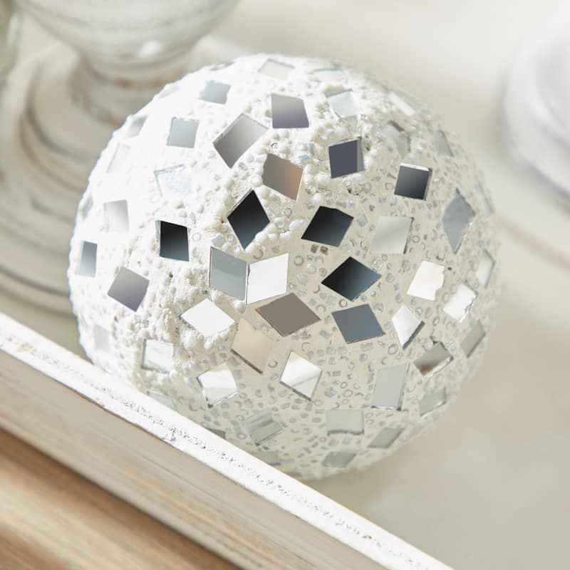 Glass Glam Orbs & Vase Filler (Set of 4) - S/4 4"D - S/4 4"D