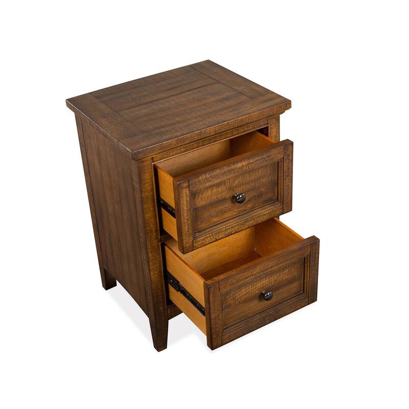 Magnussen Home Bay Creek Toasted Nutmeg Small Drawer Nightstand
